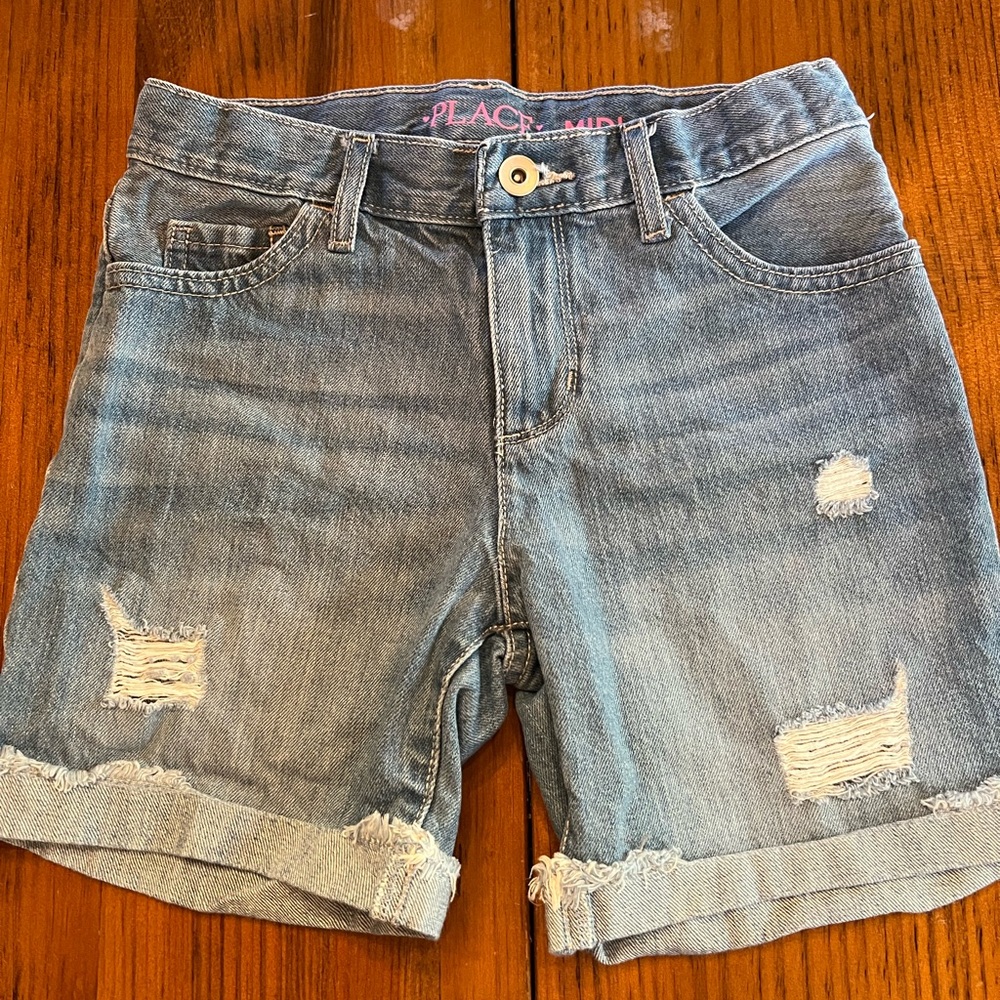 Children’s Place Denim Shorts Girls 10 lot of 2